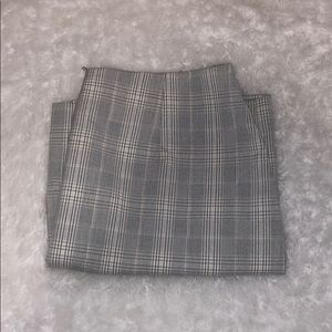 H&M Plaid Skirt